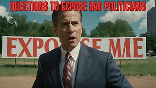 EXPOSE BAD POLITICIANS - The Questions You Should Ask and EXPOSE THE RAT BASTARDS!