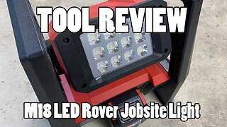 TOOL REVIEW - Milwaukee Rover LED Portable Job-site Flood Light