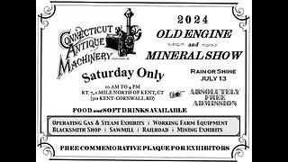 CAMA ENGINE SHOW JULY 13TH 2024 BRING WHAT YOU RESTORED TO OUR SHOW!