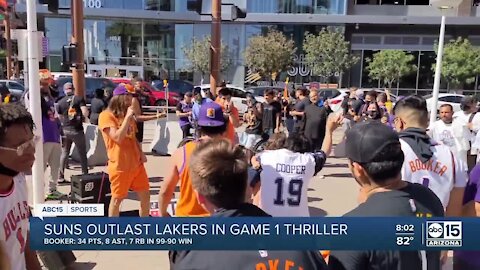 Phoenix Suns fans bring the energy in Game 1 vs. LA Lakers
