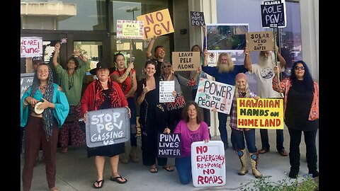 Big Island Residents Oppose PGV's Alleged Reckless Endangerment