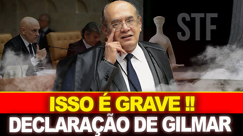 URGENTE !! DECLARAÇÃO DE GILMAR MENDES AGORA !! POVO BRASILEIRO SE REVOLTA !!