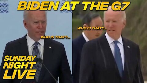 Joe Biden Falls Apart In Front Of the World At G7 Conference