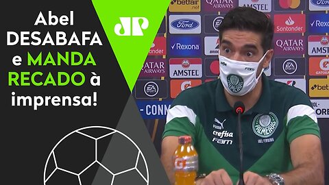 "Eu DETESTO isso!" Abel Ferreira MANDA RECADO à imprensa após Palmeiras 3 x 0 Libertad!