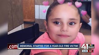 Neighbors and family friends remember little girl killed in KCK fire