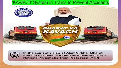 KAVACH System in Trains to Prevent Accidents