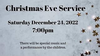 Christmas Eve Service