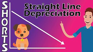 #Shorts: Straight Line Depreciation