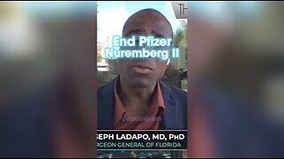 Joseph Ladapo: Pfizer Won't Exist After Nuremberg 2