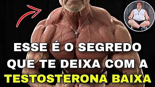 ESSES SÃO OS MAIORES ERROS QUE DE DEIXAM COM TESTOSTERONA BAIXA !!