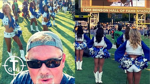 Hanging Out With Dallas Cowboys Cheerleaders | 2021 Hall of Fame Game