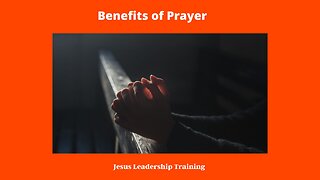 Benefits of Prayer