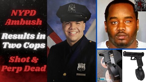 Crazy Man Who Kills Shoots Two (Killing One) Officers Dies in Hospital in Harlem Ambush Over Weekend