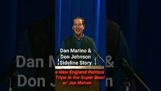 Dan Marino - Don Johnson Sideline Story. #shorts #Dolphins #NFL