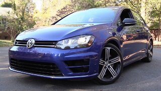 2016/2017 Volkswagen Golf R - Start Up, Road Test & In Depth Review