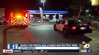 Man stabbed multiple times in City Heights