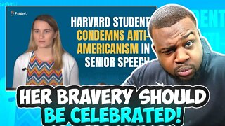 Harvard Student Condemns Anti Americanism in Senior Speech