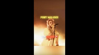 Post Malone - I Fall Apart 🥺 (Official Live Performance Video) | SOLARSHOT