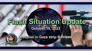 Flash Situation Update - Gaza strip Hospital Bombed
