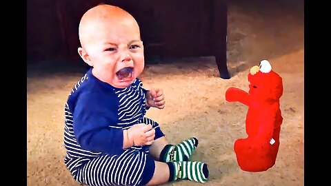 Best Of Funny Babies Scared Of Toys | Funny Baby Reaction