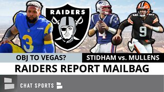 This Star WR Could Go To Las Vegas? | Raiders Mailbag