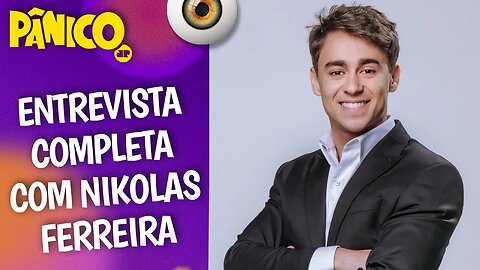 Assista à entrevista com Nikolas Ferreira na íntegra