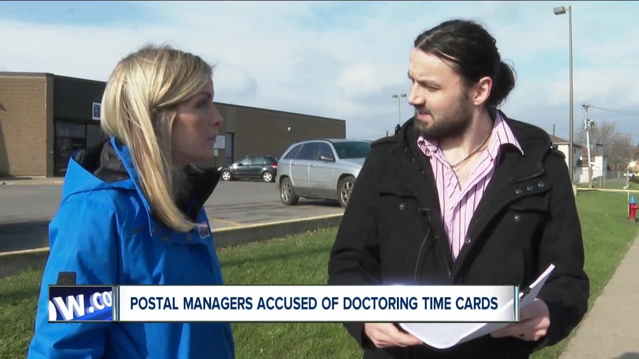 Postal worker time card concerns