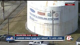 Carrier's $16M plan will not add new jobs