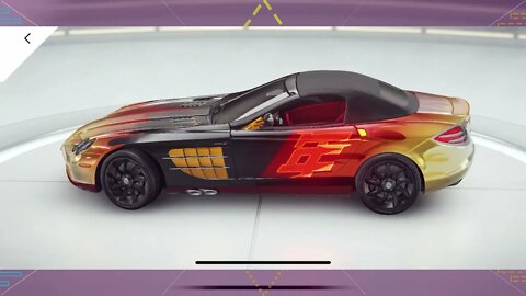 [Asphalt 9 China (A9C/狂野飙车9)] Mercedes Benz SLR McLaren Dynamic Decal | Infinite Rush Season (Full)