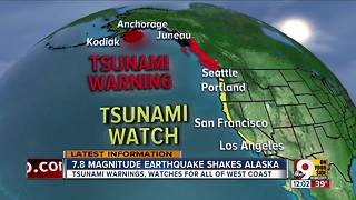 Earthquake shakes Alaska