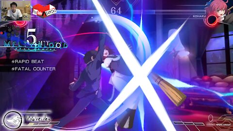 (PC) Melty Blood - Type Lumina - 01 - Shiki Tohno - test run - Story Mode - Hard