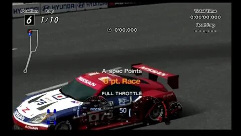 Gran Turismo 4 Walkthrough Part 40! All Japan GT Championship with 350Z Concept!Race 3 Seoul Central
