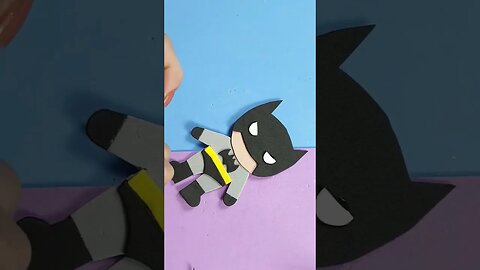 DIY - How To - Make Batman Pencil Topper in Minutes
