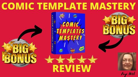 COMIC TEMPLATE MASTERY REVIEW🛑STOP🛑DONT FORGET COMIC TEMPLATE MASTERY AND MY BEST🔥 CUSTOM🔥BONUSES!!