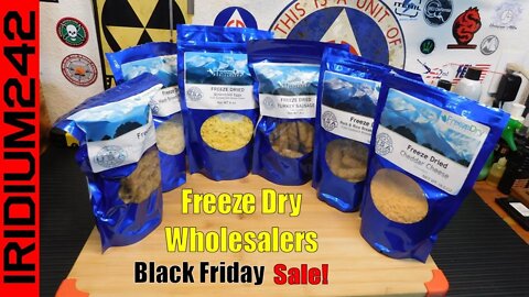 Freeze Dry Wholesalers Black Friday Breakfast Sale! Free Food!