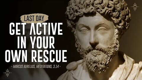 Get Active in Your Own Rescue - Day 366 - The Daily Stoic 365 Day Devotional