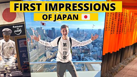 I waited 3 years for this... First Impressions of Japan 🇯🇵
