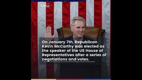 Kevin McCarthy elected US House speaker on 15th vote