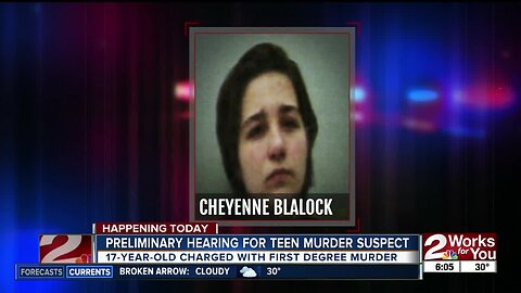 Preliminary hearing for teen murder suspect: 17-year-old charged with first degree murder