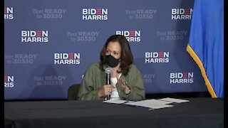 Kamala Harris attends COVID-19 conversation in Las Vegas