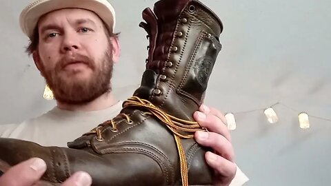 Frank's boots- custom Wilshire- 5 months lived in.