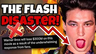 Flash To Lose $300M - Even Batman Can't Save This Movie - James Gunn PANICS!