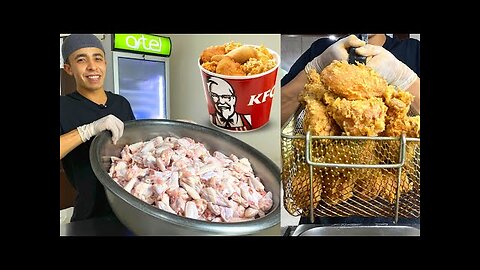 KFC. The easiest and most delicious way to cook KFC #Asmr