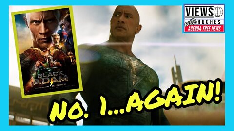 DC's Black Adam is Still #1 in Theaters 2 Weeks In a Row! #DC #BlackAdam #Dwayne Johnson