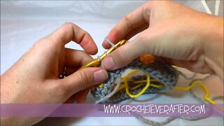 Left Hand Fair Isle Crochet Tutorial #2: Clean Color Change In The Round