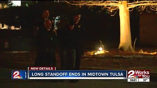 Long standoff ends in midtown Tulsa