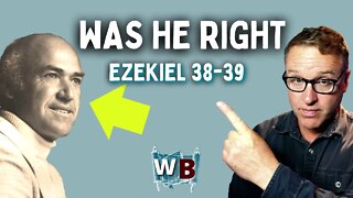 You Will See That Chuck Smith May Be Right About Ezekiel 38-39. Iran & Russia Are Lined Up For War.