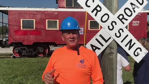 Old-fashioned Caboose arrives at Yesteryear Village