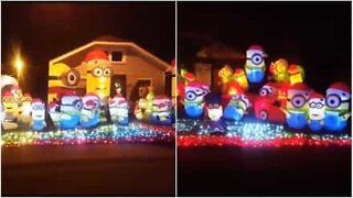 Who needs Santas when you can have Minions?