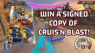 Cruis'n Blast Signed By Eugene Jarvis Raffle Giveaway!